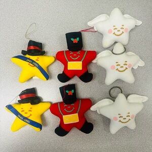 Vintage Carl’s Jr. collectible plush stars